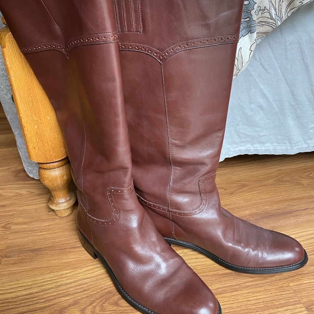 Sudini Brown Riding Boots